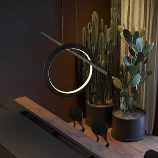 Orioner Suspension Lampe en Gel de Silice