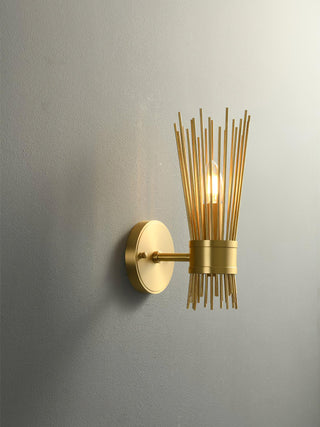 Thresher Lampe Murale en Laiton Luxe avec Bougie