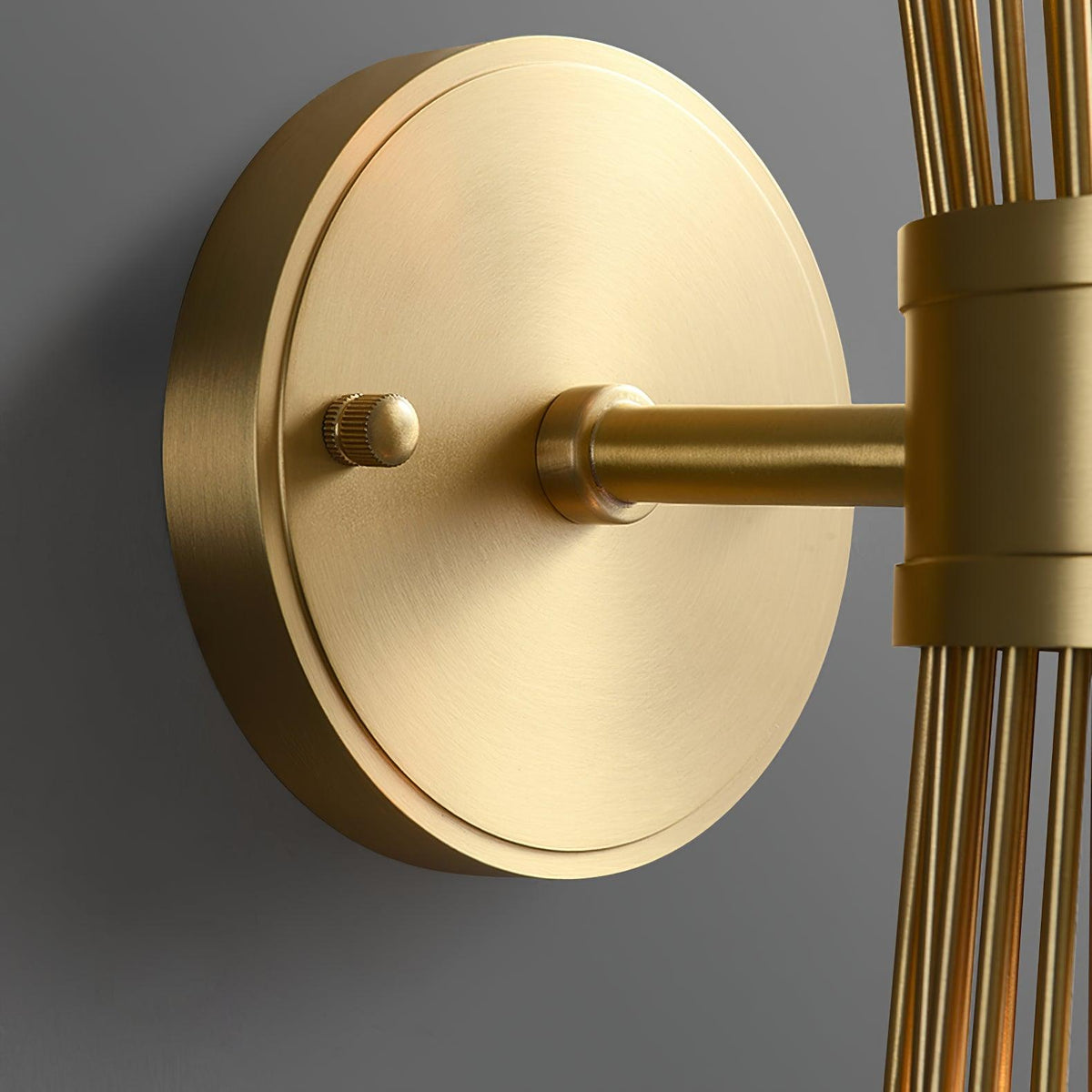 Thresher Lampe Murale en Laiton Luxe avec Bougie