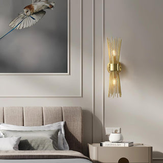 Thresher Lampe Murale en Laiton Luxe avec Bougie