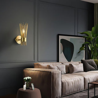 Thresher Lampe Murale en Laiton Luxe avec Bougie