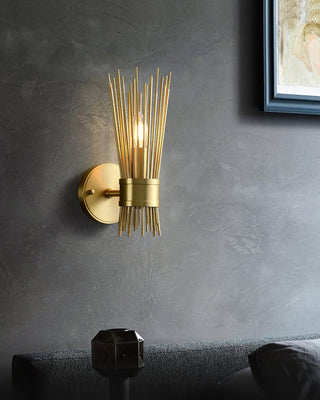 Thresher Lampe Murale en Laiton Luxe avec Bougie