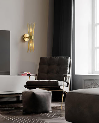 Thresher Lampe Murale en Laiton Luxe avec Bougie