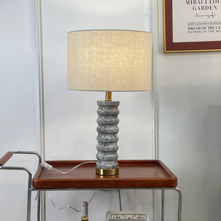 Waylon Lampe de Table en Marbre Moderne