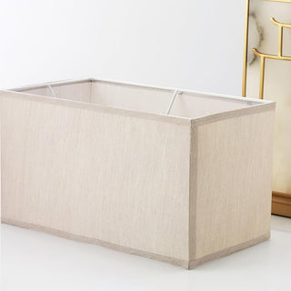 Nysilor Rectangular Glass Table Lamp-Neutral Decor