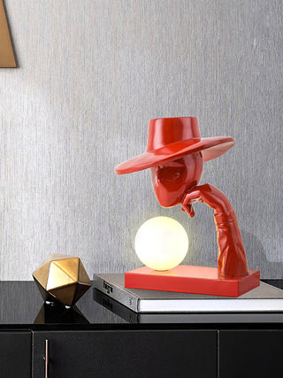 Cisoril Lampe de Bureau en Céramique Sculpturale