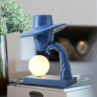 Cisoril Lampe de Bureau en Céramique Sculpturale