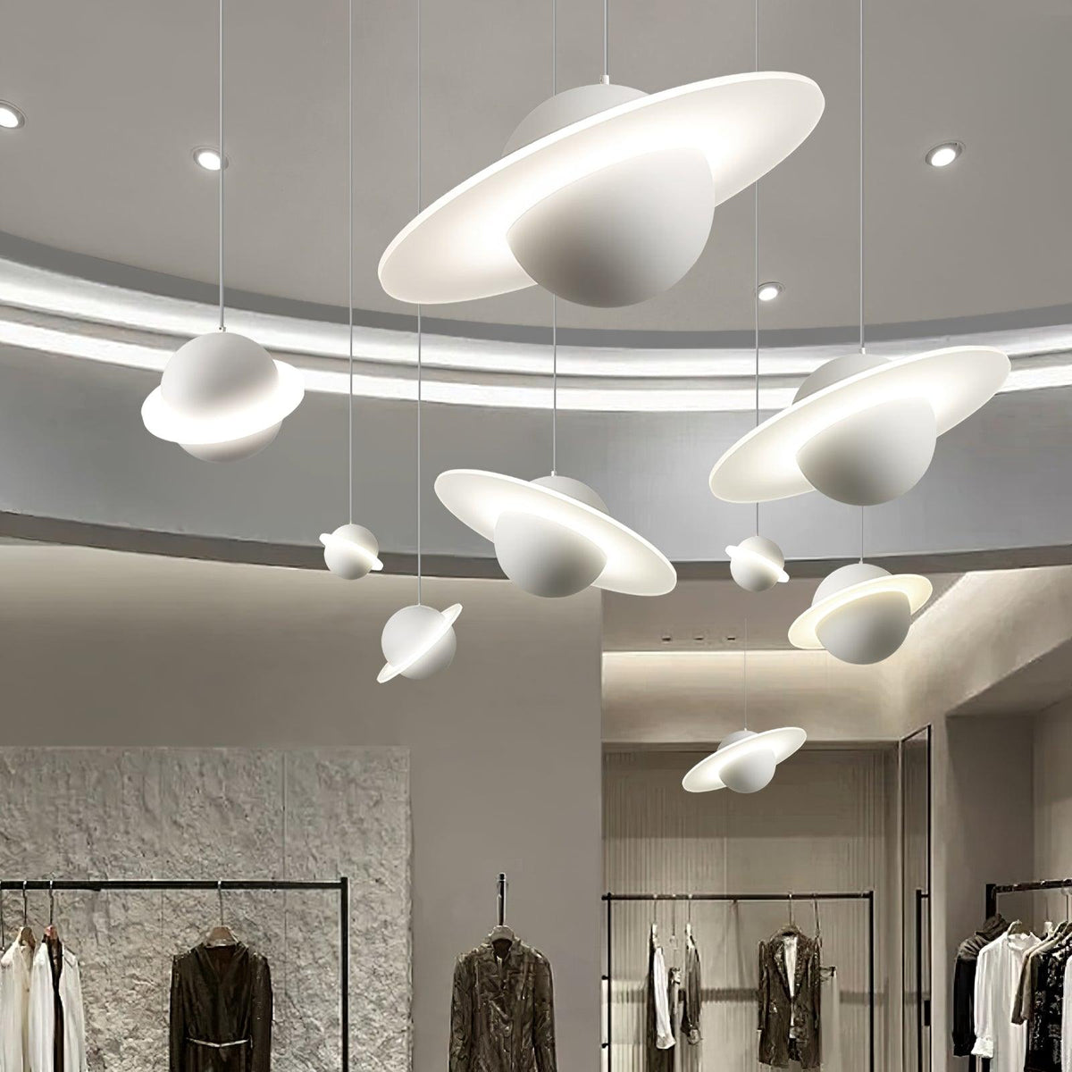 Calenor Suspension Métal Contemporaine