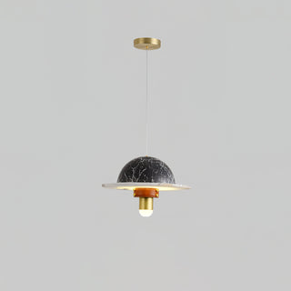 Jutta Pendant Lamp Marble Leather Fusion - Neutralighting