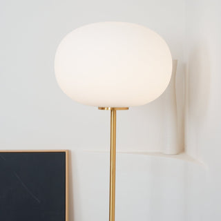 Iloryra Lampadaire en Travertin à Base Colonnaire