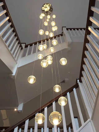 Crystal Bubbles Balls Pendant Lamp-Neutral Decor