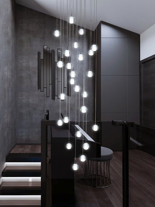 Crystal Bubbles Balls Pendant Lamp-Neutral Decor