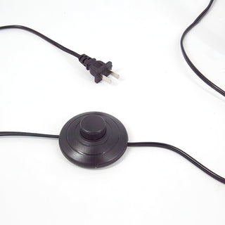 Xeno Lampadaire en Tissu Noir Moderne