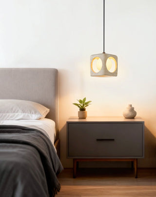 Kaelis Travertine Pendant Lamp-Neutral Decor