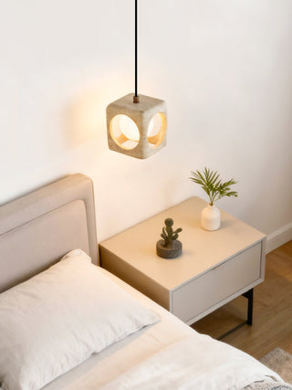 Kaelis Travertine Pendant Lamp-Neutral Decor