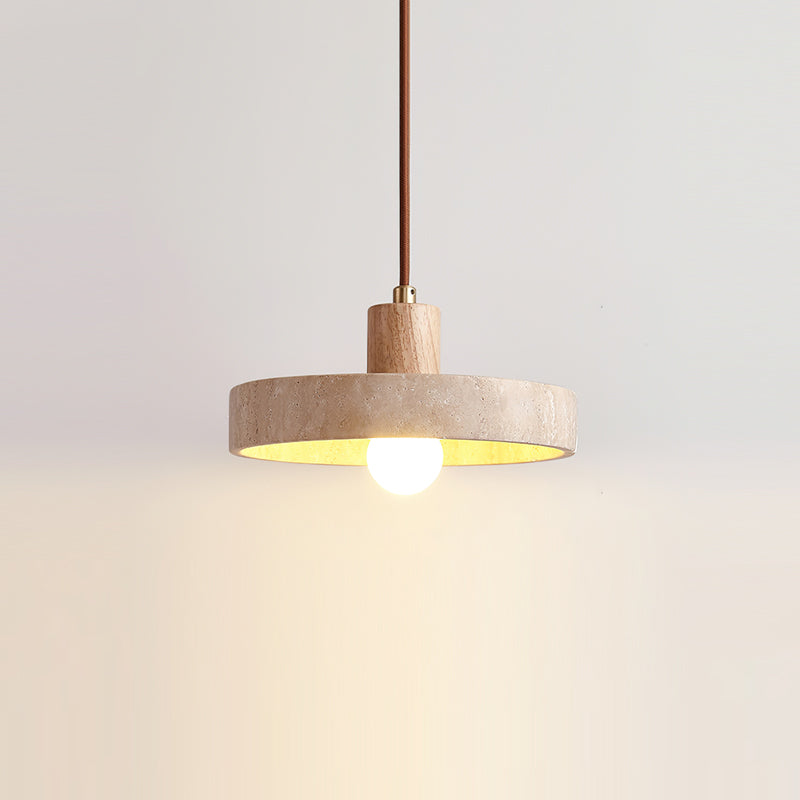 Product dimensions for the 1-light Kairi Pendant Lamp.