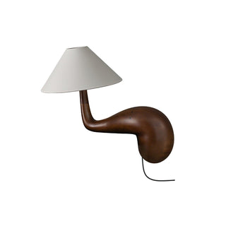 Solisise Lampe de Table en Bois d'Art