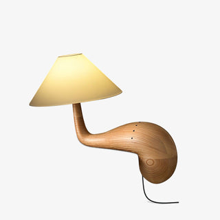 Solisise Lampe de Table en Bois d'Art