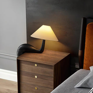 Solisise Lampe de Table en Bois d'Art