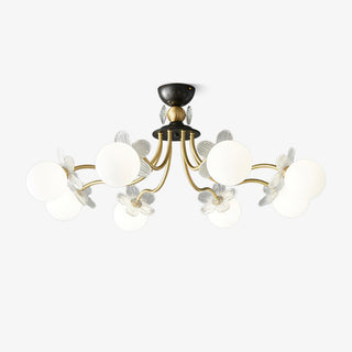 Orlaeila Art Floraison Fleur Verre Lustre