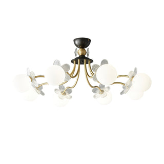 Orlaeila Art Floraison Fleur Verre Lustre