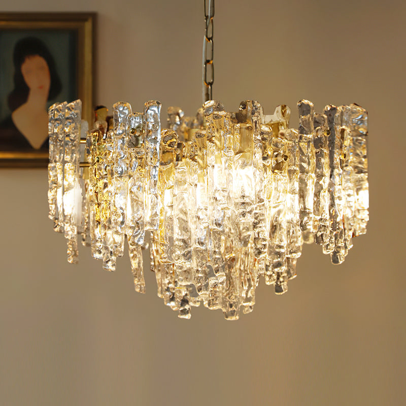 The light pattern cast on a wall by the Kalmar Pendant Light.