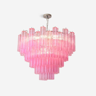 Kamenicky Lustre Cascades de Verre en Niveaux-Luire