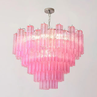 Kamenicky Lustre Cascades de Verre en Niveaux-Luire