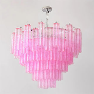 Kamenicky Lustre Cascades de Verre en Niveaux-Luire
