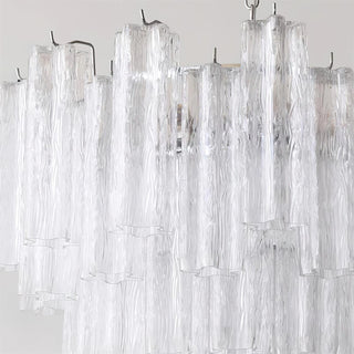 Kamenicky Lustre Cascades de Verre en Niveaux-Luire