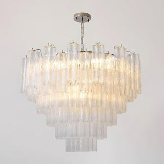 Kamenicky Lustre Cascades de Verre en Niveaux-Luire