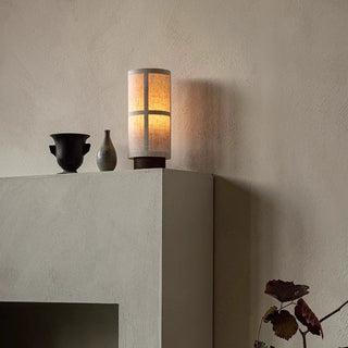 Lior Lampe de Table Minimaliste en Tissu de Table