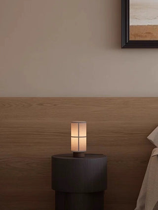 Lior Lampe de Table Minimaliste en Tissu de Table