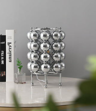 Lirra Lampe de Table en Métal Futuriste