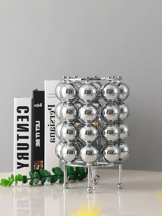 Lirra Lampe de Table en Métal Futuriste