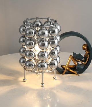 Lirra Lampe de Table en Métal Futuriste