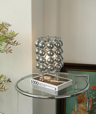 Lirra Lampe de Table en Métal Futuriste