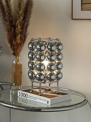 Lirra Lampe de Table en Métal Futuriste