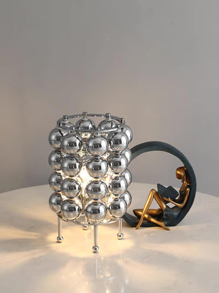 Lirra Lampe de Table en Métal Futuriste