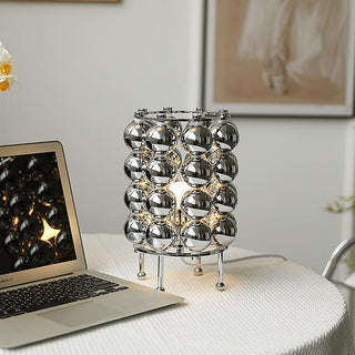 Lirra Lampe de Table en Métal Futuriste