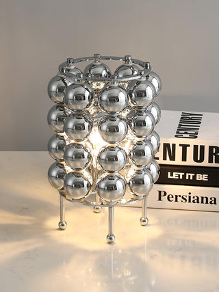 Lirra Lampe de Table en Métal Futuriste