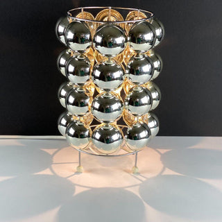 Lirra Lampe de Table en Métal Futuriste