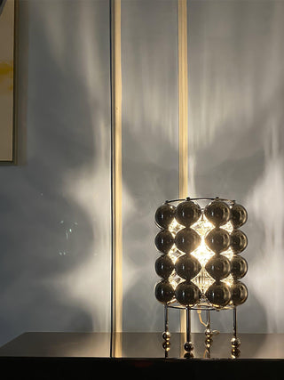 Lirra Lampe de Table en Métal Futuriste