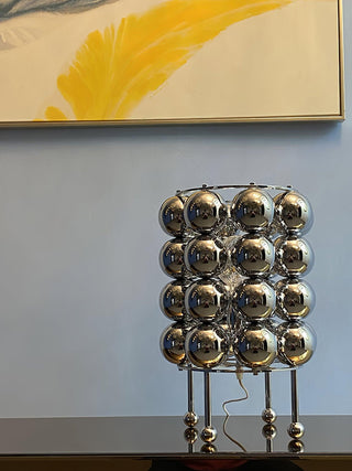 Lirra Lampe de Table en Métal Futuriste