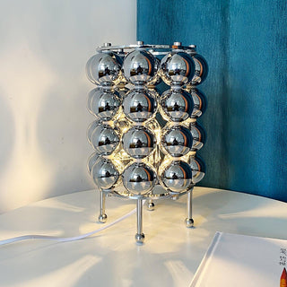 Lirra Lampe de Table en Métal Futuriste