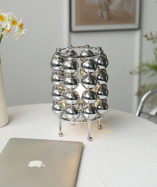 Lirra Lampe de Table en Métal Futuriste