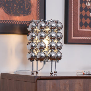 Lirra Lampe de Table en Métal Futuriste
