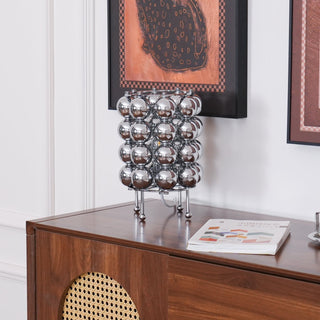 Lirra Lampe de Table en Métal Futuriste