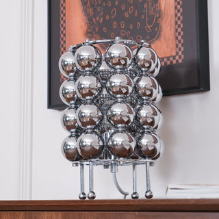 Lirra Lampe de Table en Métal Futuriste