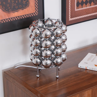 Lirra Lampe de Table en Métal Futuriste